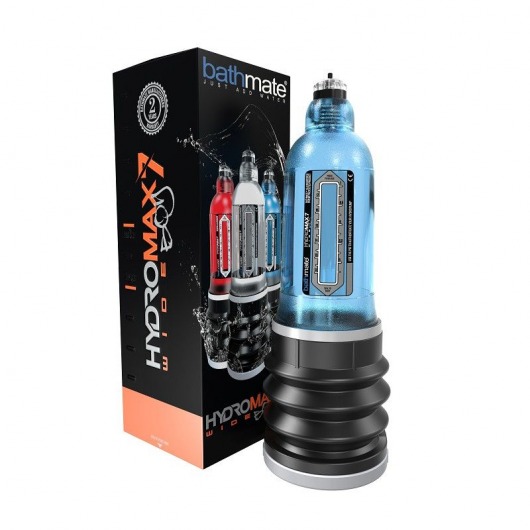 Синяя гидропомпа HydroMAX7 Wide Boy - Bathmate - в Майкопе купить с доставкой