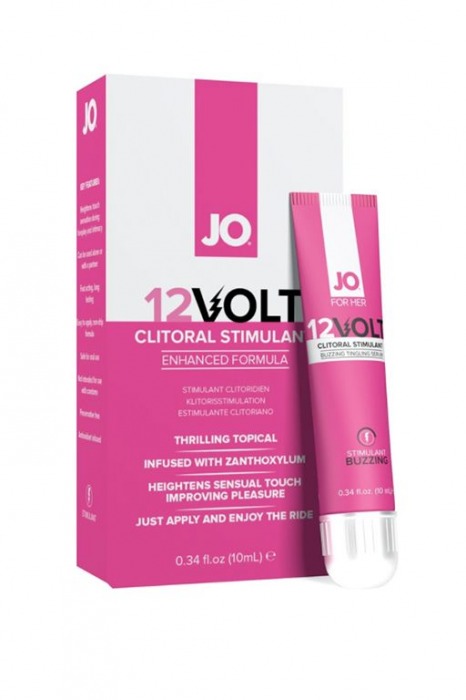 Возбуждающая сыворотка мощного действия JO Volt 12V - 10 мл. - System JO - купить с доставкой в Майкопе
