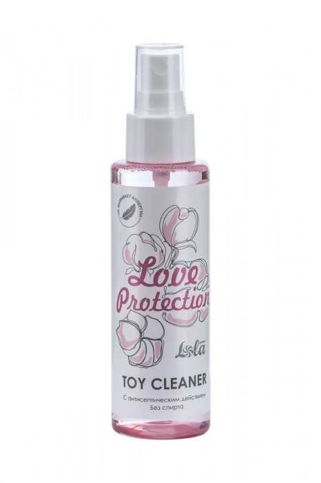 Гигиенический антисептический лосьон Toy cleaner - 110 мл. - Lola Games - купить с доставкой в Майкопе