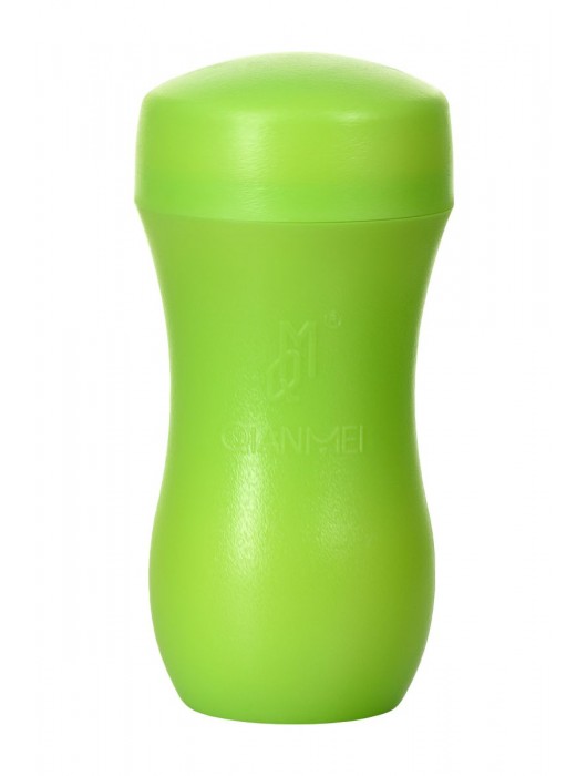 Мастурбатор-вагина A-Toys в зеленой колбе - A-toys - в Майкопе купить с доставкой