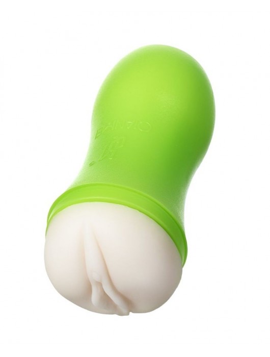 Мастурбатор-вагина A-Toys в зеленой колбе - A-toys - в Майкопе купить с доставкой