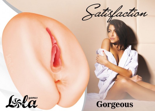 Мастурбатор с 2 тоннелями Satisfaction Gorgeous - Lola Games - в Майкопе купить с доставкой