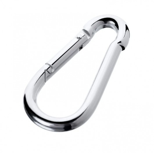 Серебристый карабин TOYFA Metal - ToyFa - купить с доставкой в Майкопе