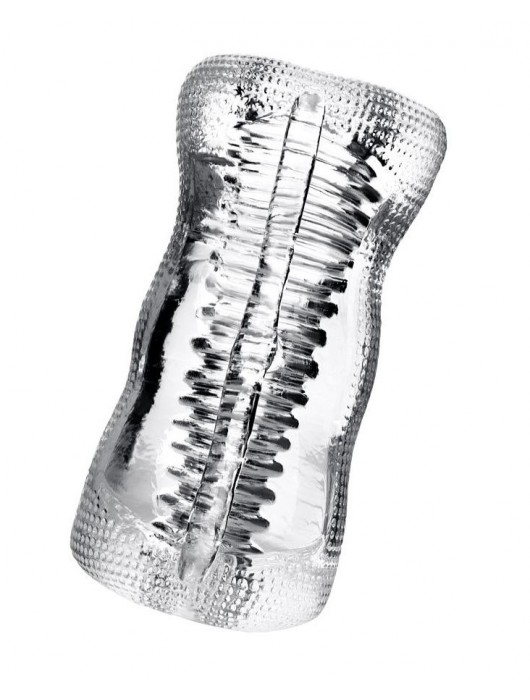 Прозрачный мастурбатор Lingam Asha - ToyFa - в Майкопе купить с доставкой