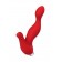 Красный силиконовый вибростимулятор простаты Proman - 12,5 см. - ToyFa - в Майкопе купить с доставкой Красный силиконовый вибростимулятор простаты Proman - 12,5 см. - ToyFa - в Майкопе купить с доставкой