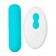 Голубая вибропуля Tnim с пультом ДУ - A-toys