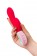 Красный вибратор с клиторальным отростком Petunia - 19 см. - ToyFa купить в Майкопе с доставкой в Orgasmix.ru Красный вибратор с клиторальным отростком Petunia - 19 см. - ToyFa
