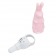 Розовый виброзайчик 4PLAY FINGER RING VIBE RABBIT PINK - NMC купить в Майкопе с доставкой в Orgasmix.ru Розовый виброзайчик 4PLAY FINGER RING VIBE RABBIT PINK - NMC