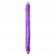 Фиолетовый двусторонний фаллоимитатор B Yours 16  Double Dildo - 40,6 см. - Blush Novelties