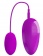 Лиловое виброяйцо с удобным пультом управления вибрацией - Baile в Майкопе Лиловое виброяйцо с удобным пультом управления вибрацией - Baile